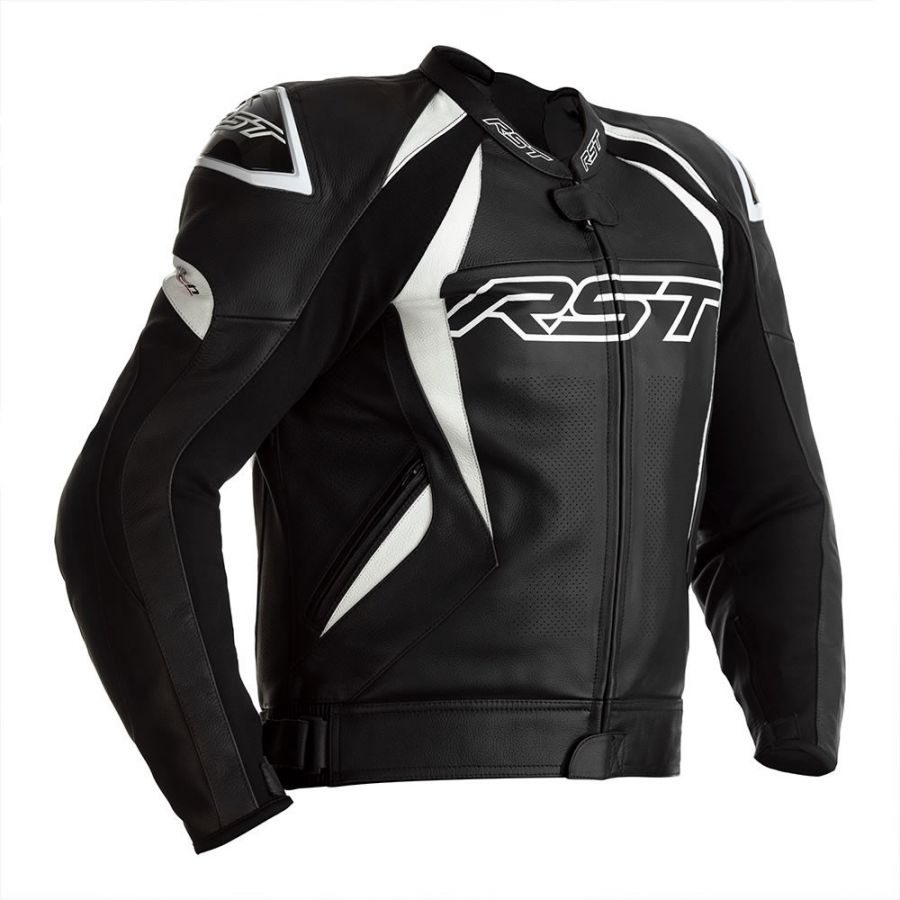Blouson cuir racing, bosse aérodynamique