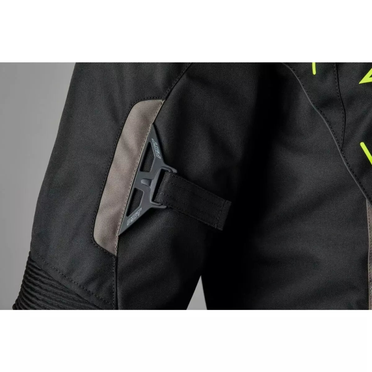 Blouson RST S-1 Noir Gris Jaune Fluo