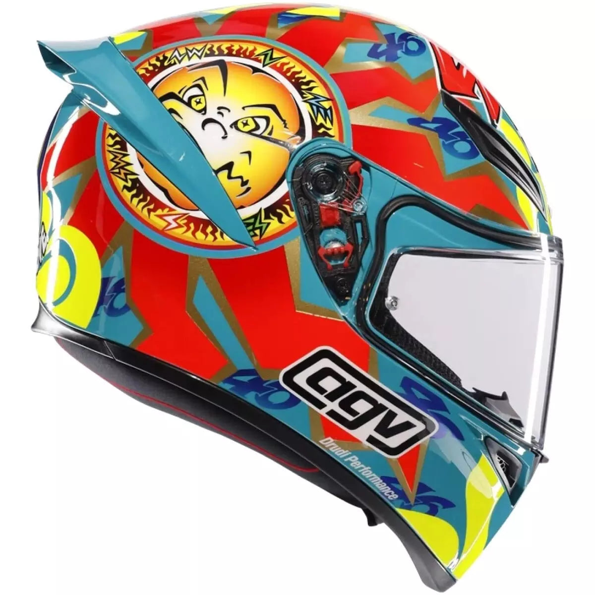 Casque AGV K1 S Rossi Mugello 1999