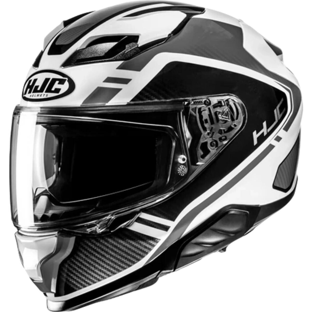 Casque HJC F71 Tozz MC5 Blanc Noir
