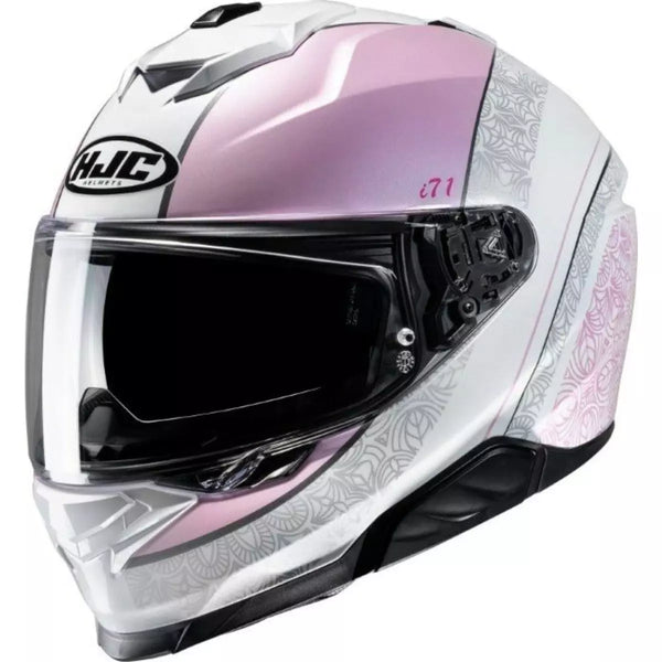 Casque HJC I71 Sera MC8 Rose Blanc