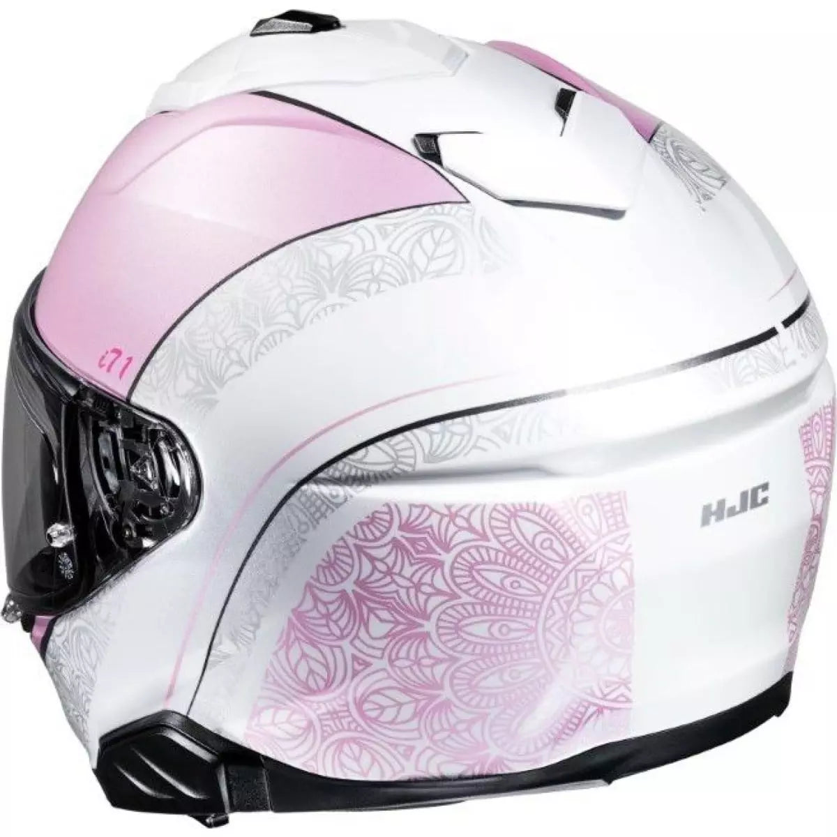 Casque HJC I71 Sera MC8 Rose Blanc