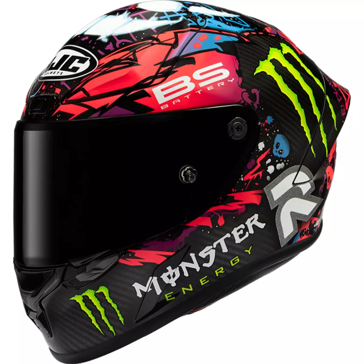 Casque HJC RPHA 1 V2 Carbone Fabio Quartararo Funky Diablo