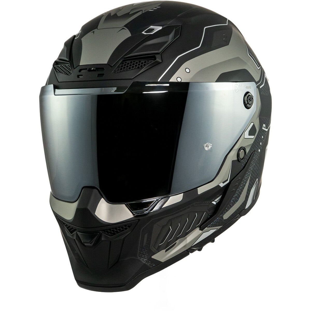 Casque Kokpit Furioza Berserk Anthracite Mat