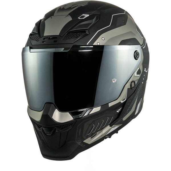 Casque Kokpit Furioza Berserk Anthracite Mat