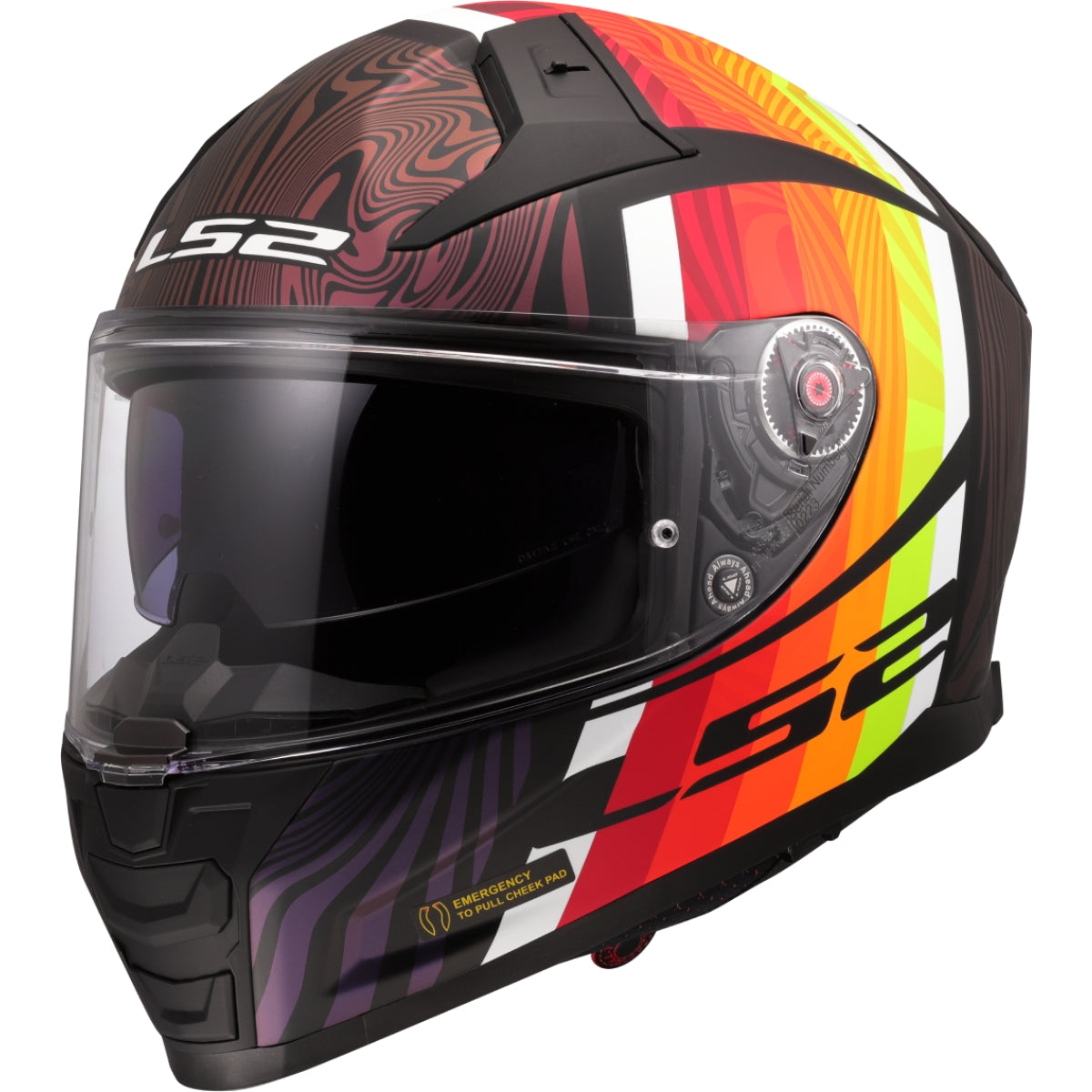 Casque LS2 FF811 Vector II Freedom Noir Caméléon