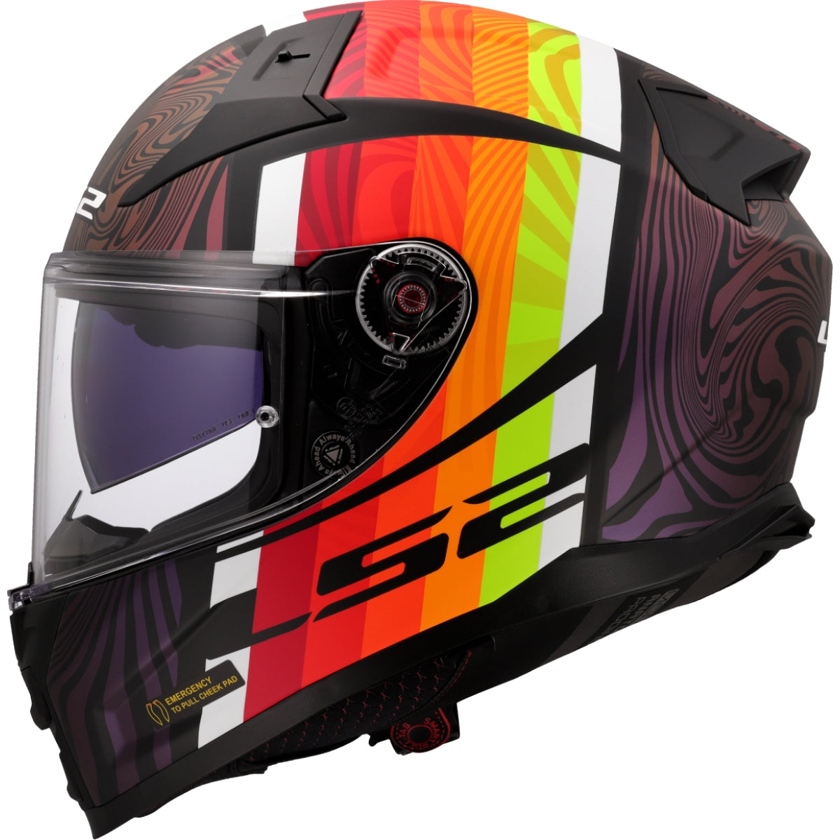 Casque LS2 FF811 Vector II Freedom Noir Caméléon