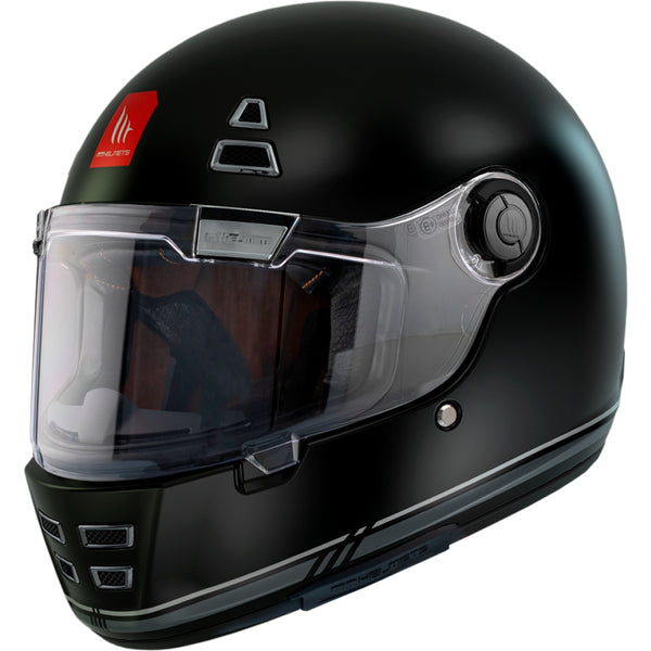 Casque MT Helmets Jarama SV Solid Noir Mat