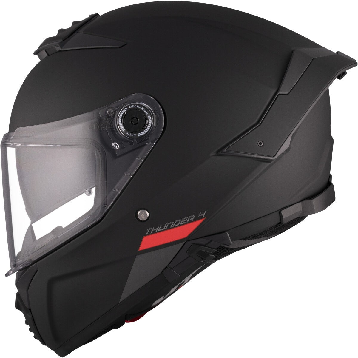 Casque MT Helmets Thunder 4 SV Solid Noir Mat