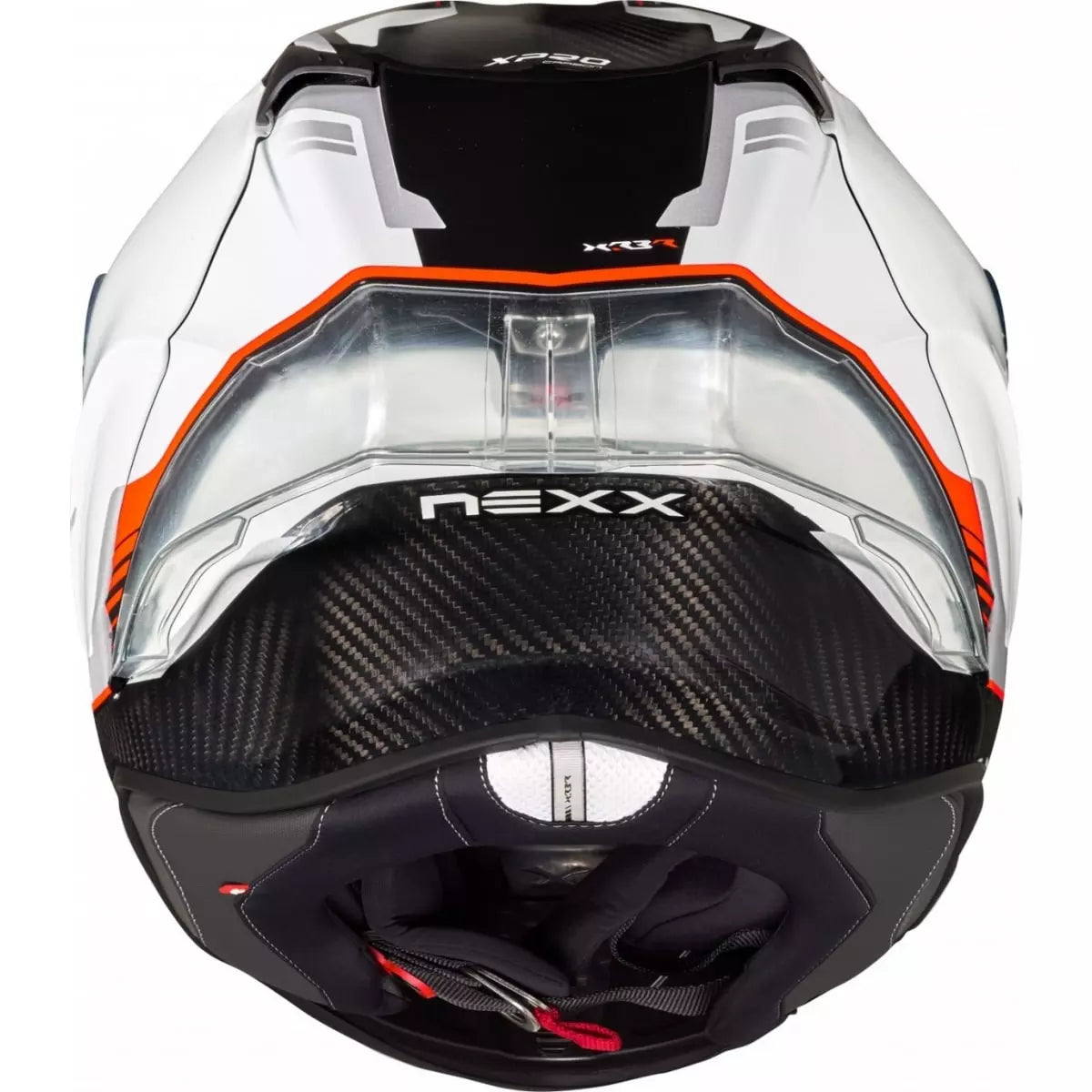 Casque Nexx X.R3R Carbon Blanc Rouge