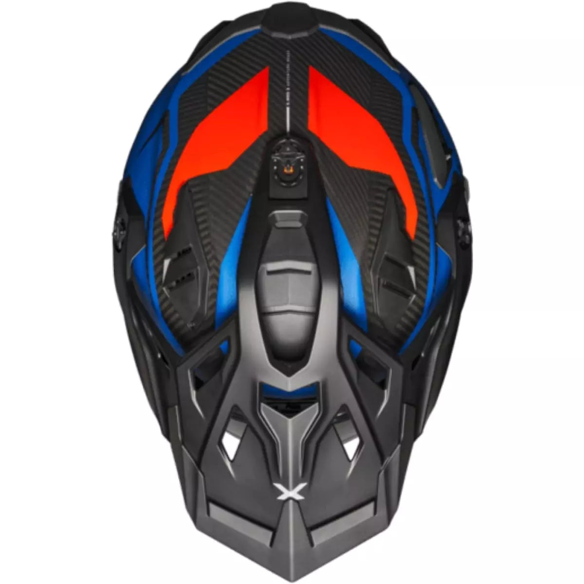 Casque Nexx X.WED3 Keyo Bleu Rouge Mat