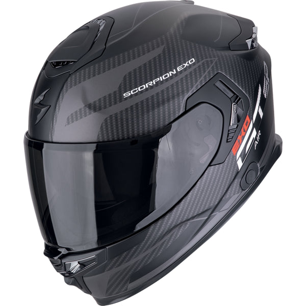 Casque Scorpion Exo-GT SP Air Carbon Flex Noir Argent