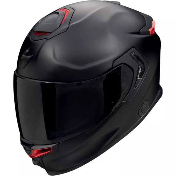 Casque Scorpion Exo-GT SP Air Carbon Noir Rouge Mat