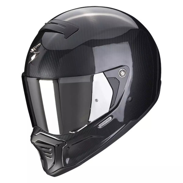 Casque Scorpion Exo-HX1 Carbon SE Noir Brillant