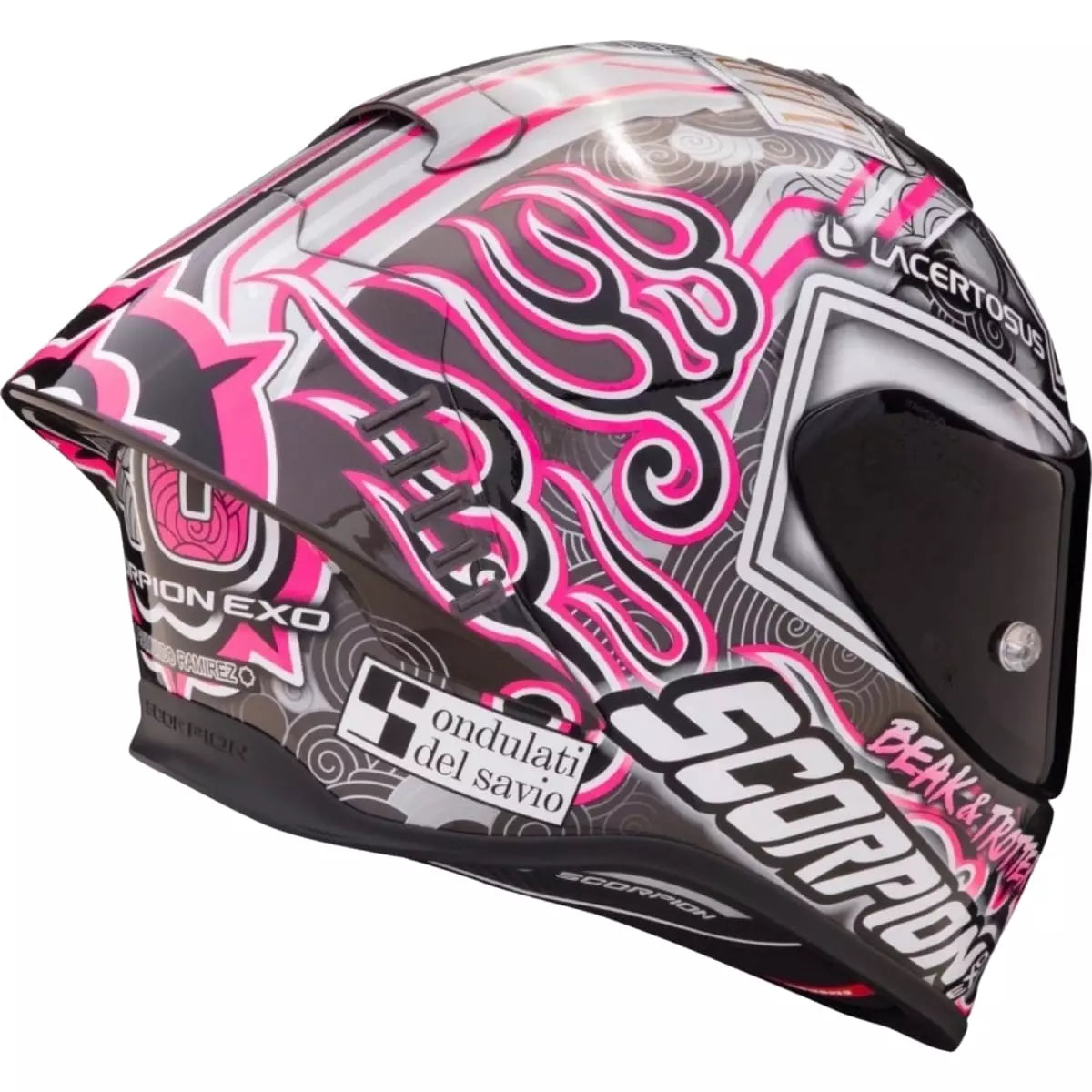 Casque Scorpion Exo-R1 Evo Air FIM 1 Racing Aron Canet