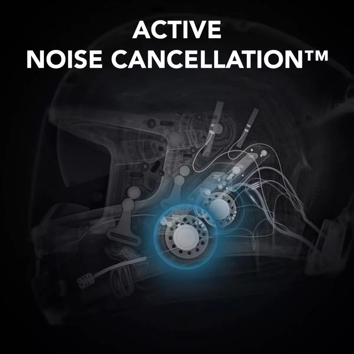 Casque Sena Phantom ANC Intercom 60S Noir Mat
