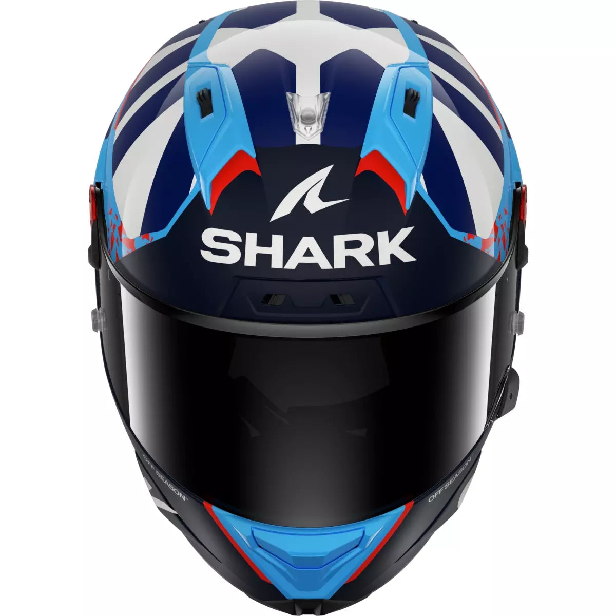 Casque Shark Aeron-GP FIM 1 Replica Raul Fernandez Bleu Blanc