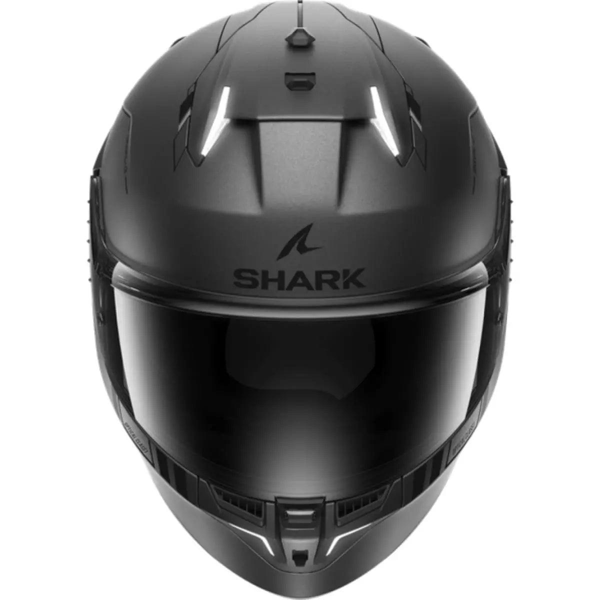 Casque Shark Skwal I3 Blank SP Anthracite Mat Noir Argent