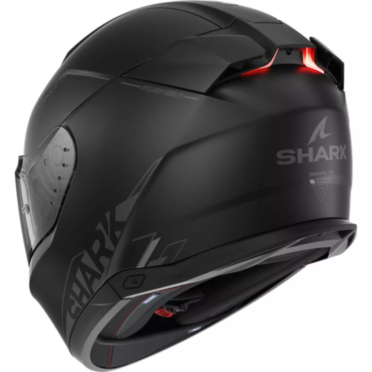 Casque Shark Skwal I3 Blank SP Noir Mat Anthracite Mat