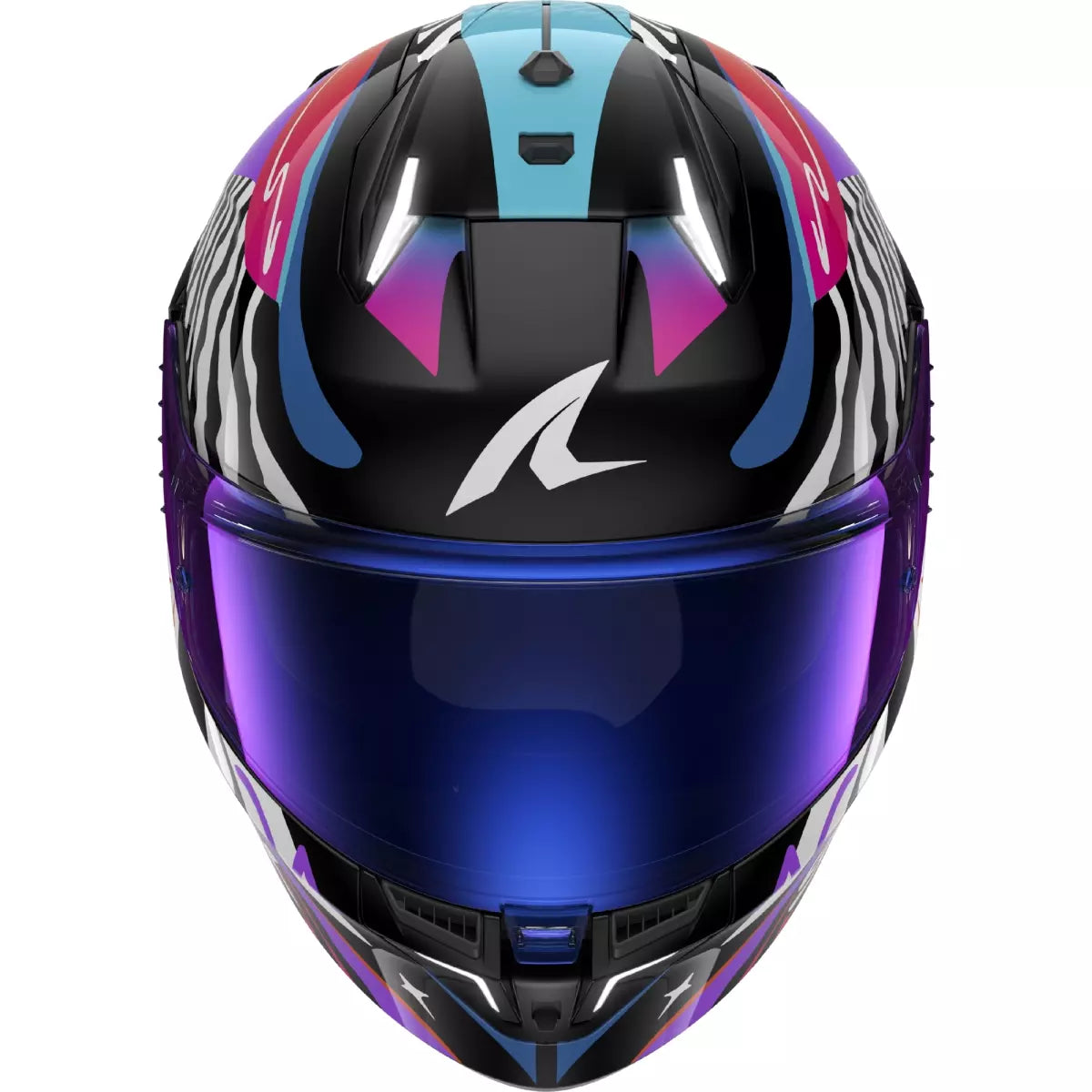 Casque Shark Skwal I3 Speed-Fancy Noir Blanc Orange