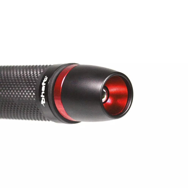 Embouts De Guidon Chaft Blitz Alu Noir Rouge
