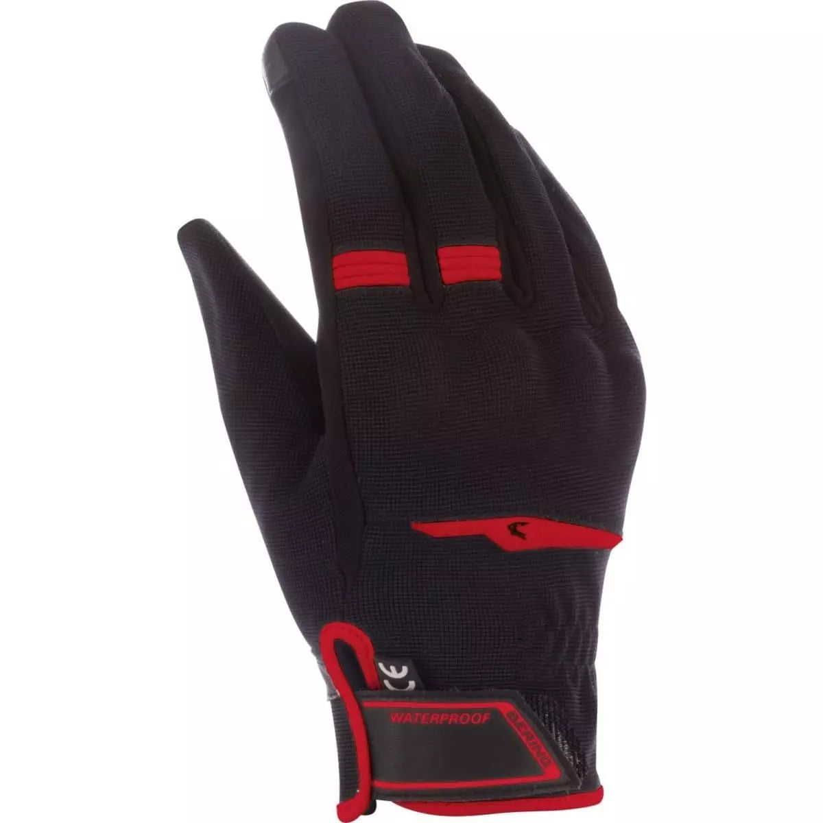Gants Bering Borneo Evo Noir Rouge