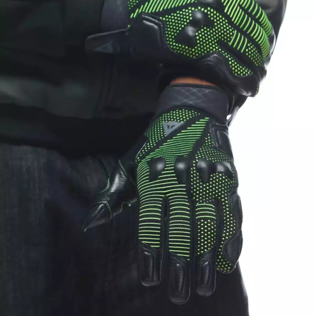 Gants Dainese Unruly Ergo-Tek Anthracite Vert