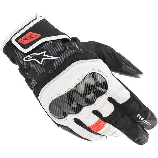 Gants SMX Z Drystar® Noir / Blanc / Rouge fluo Alpinestars