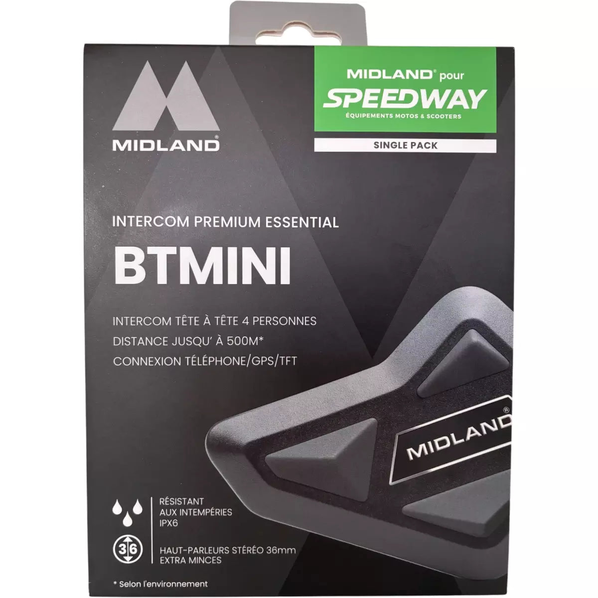 Intercom Bluetooth Midland BT Mini Solo