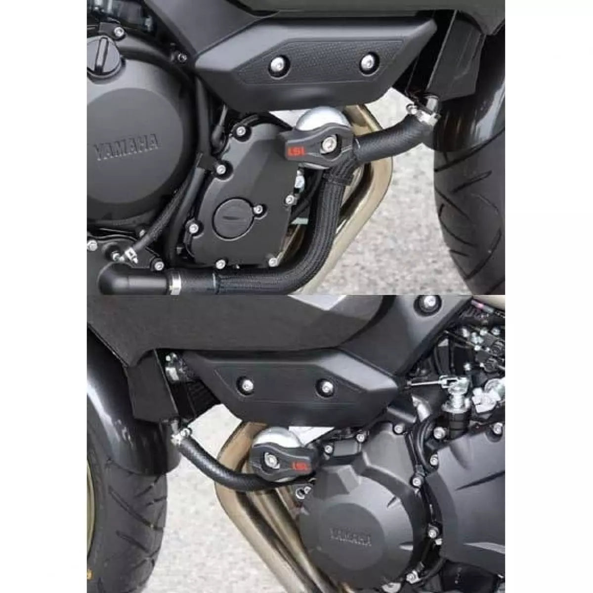 Kit Fixation LSL Crash Pad pour Yamaha XJ6 N, 2009
