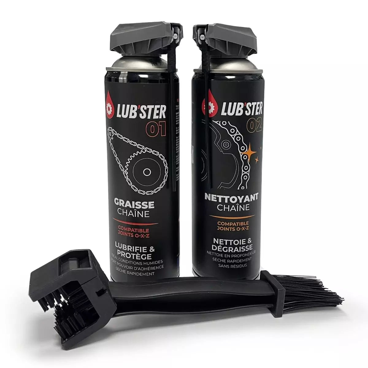 Pack Entretien Chaine Lub'ster - 500mL