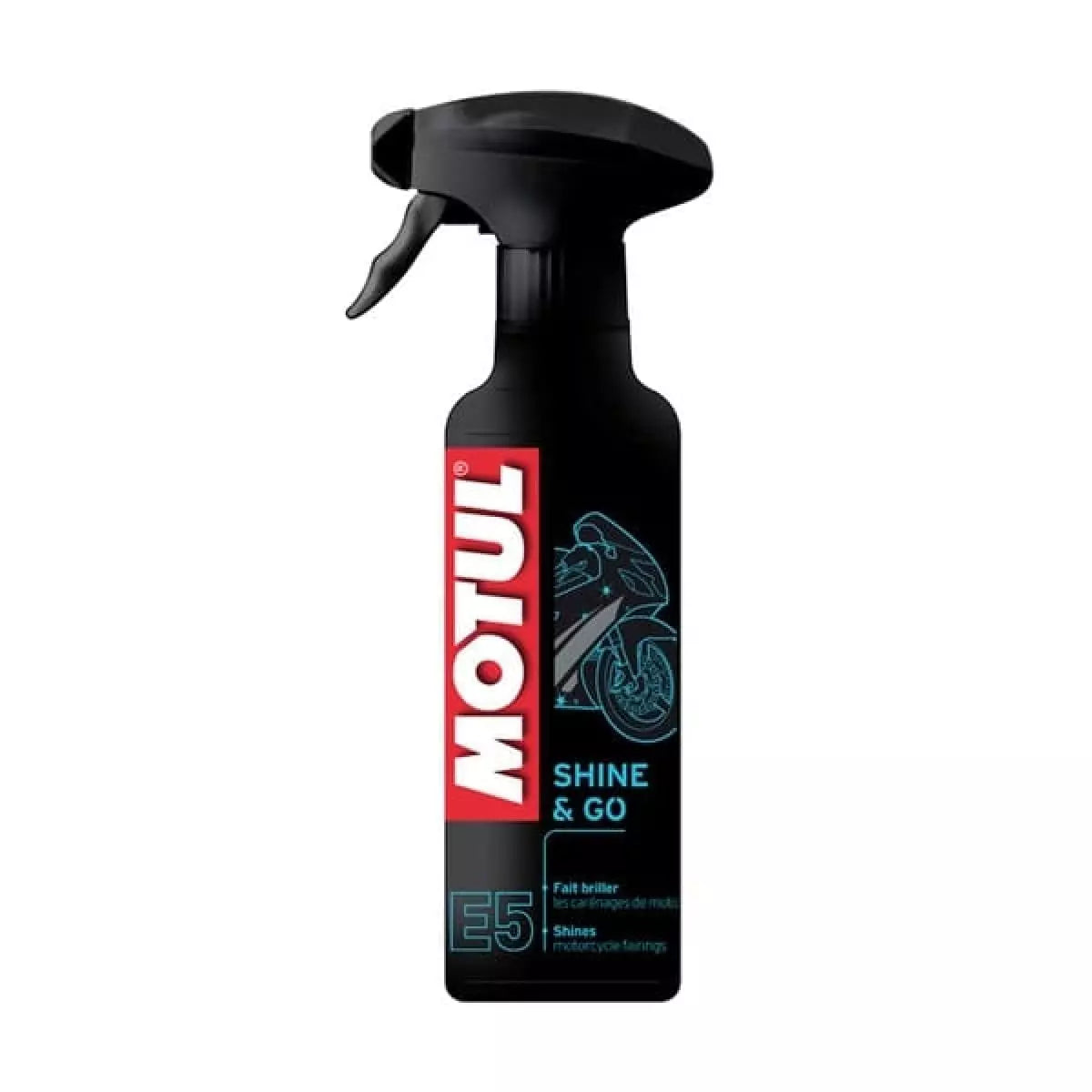 Pulvérisateur Motul E5 Shine And Go - 400mL