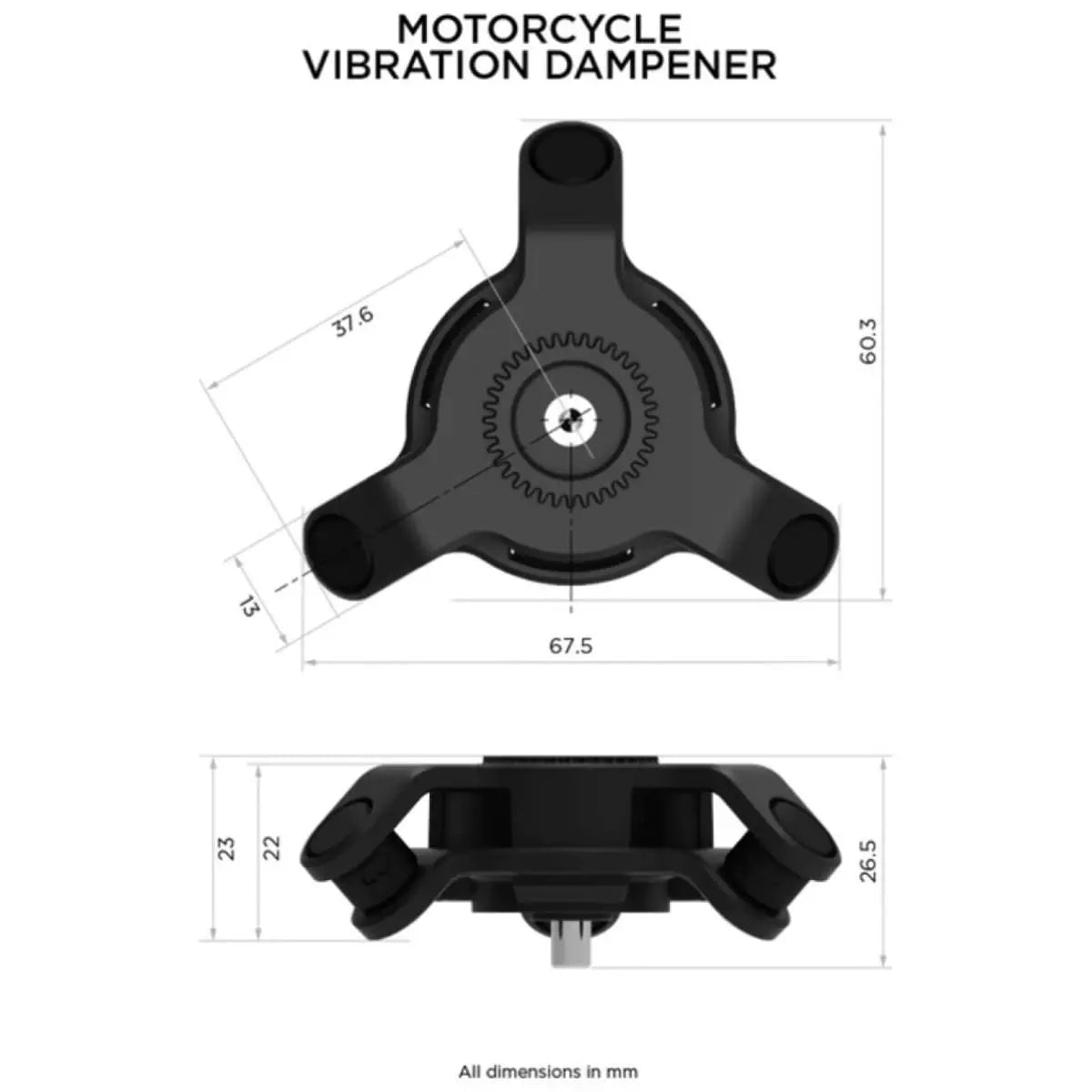 Réducteur Vibration Quad Lock
