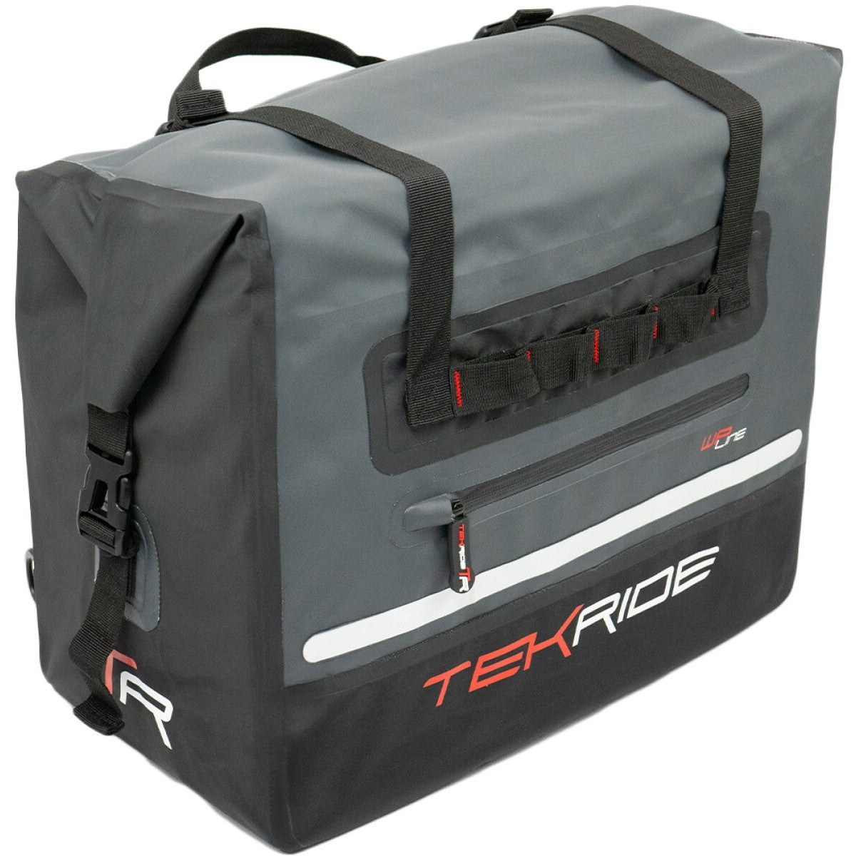 Sacoches Cavalières Tekride WP Line Tritone 2x25L Noir Gris Rouge