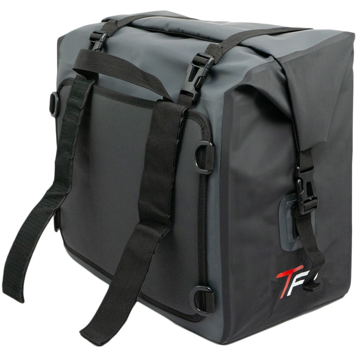 Sacoches Cavalières Tekride WP Line Tritone 2x25L Noir Gris Rouge