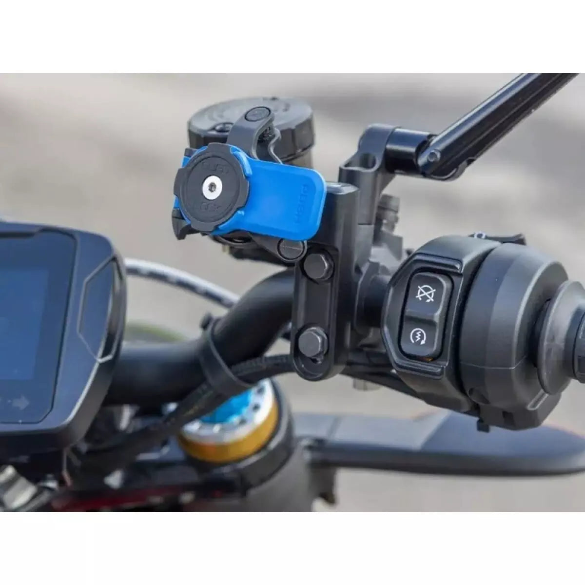 Support Téléphone Quad Lock Moto Levier Embrayage/Maitre Cylindre