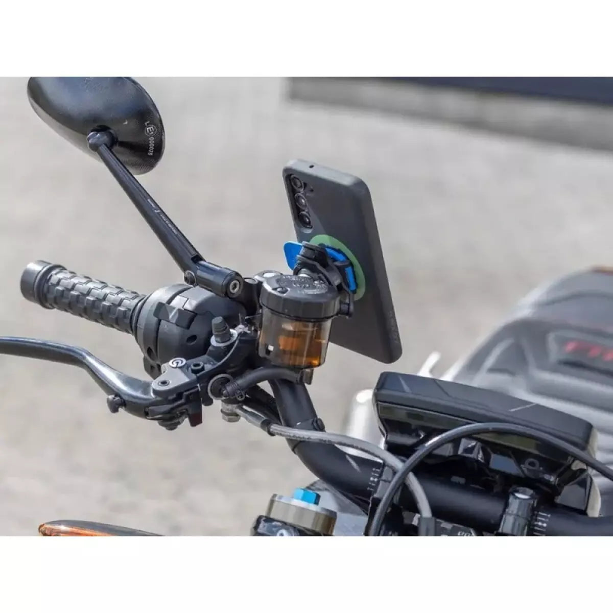 Support Téléphone Quad Lock Moto Levier Embrayage/Maitre Cylindre