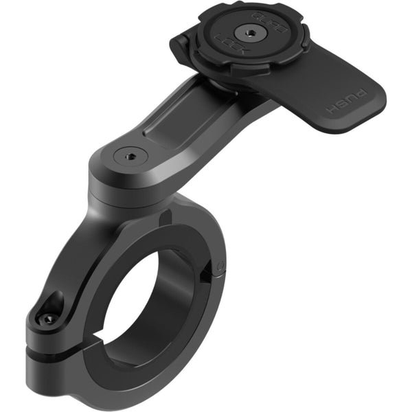 Support Téléphone Quad Lock Moto Guidon Large Pro Alu Noir