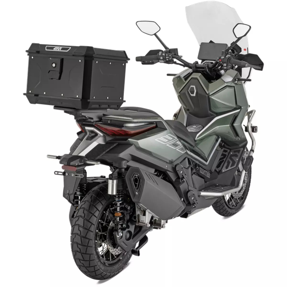Top Case Givi Monolock Alpina 44L Alu Noir - ALP44B2