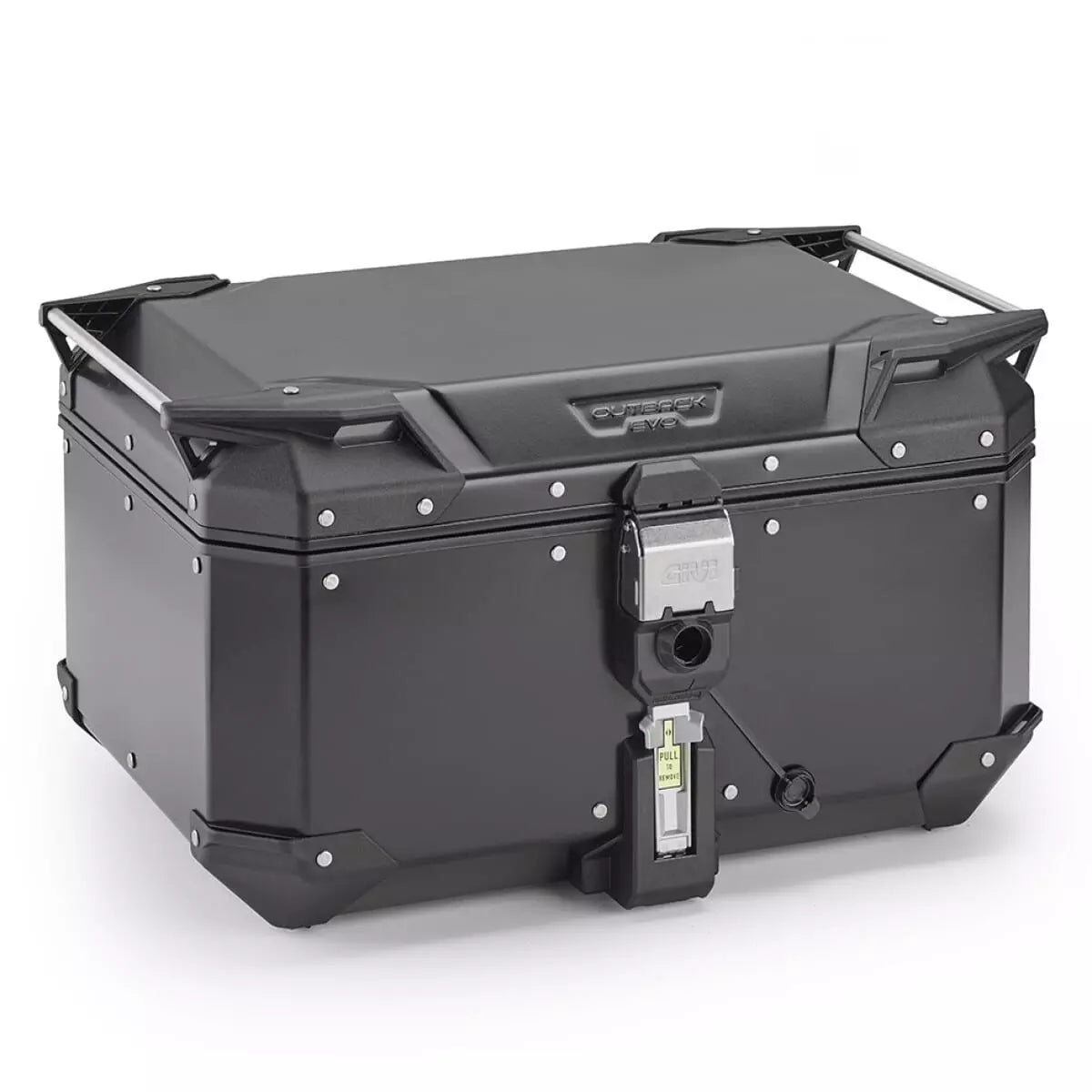 Top Case Givi Trekker Outback Evo Smart Monokey 58L Alu Noir - Sans Serrure